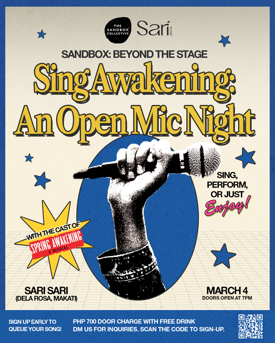 Poster for Open Mic Night